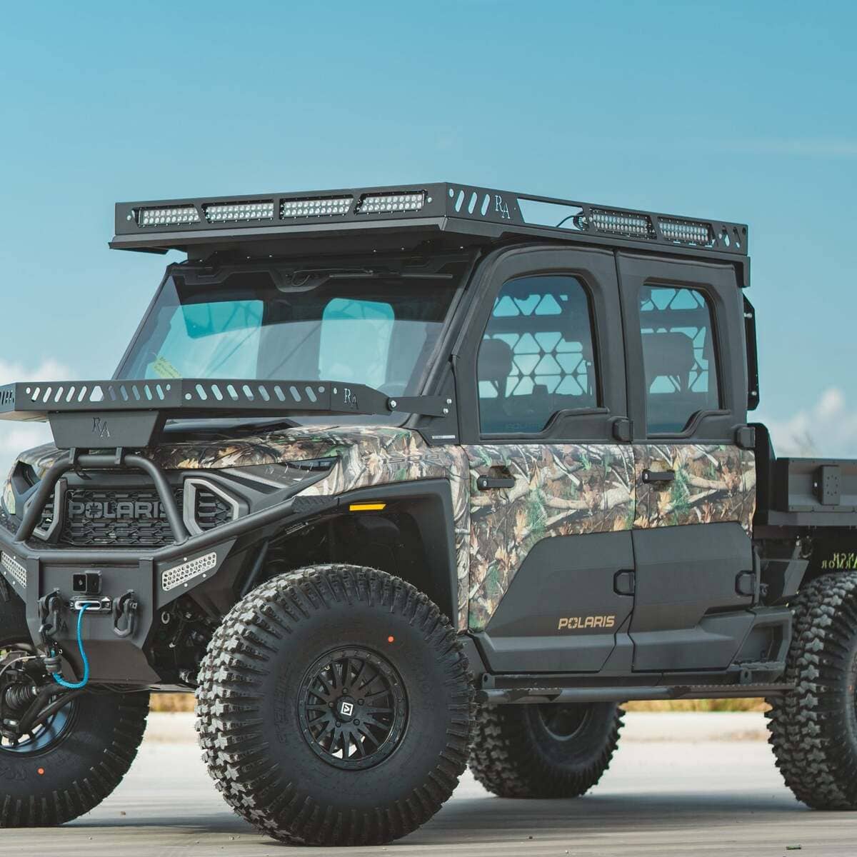 Ranch Armor Polaris Ranger XD 1500 Crew Open Cab & Northstar Cab ...