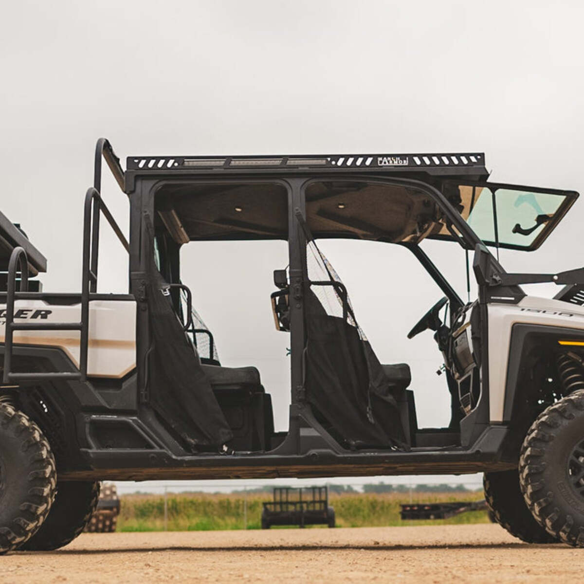 Ranch Armor Polaris Ranger XD 1500 Crew Open Cab & Northstar Cab Metal Top