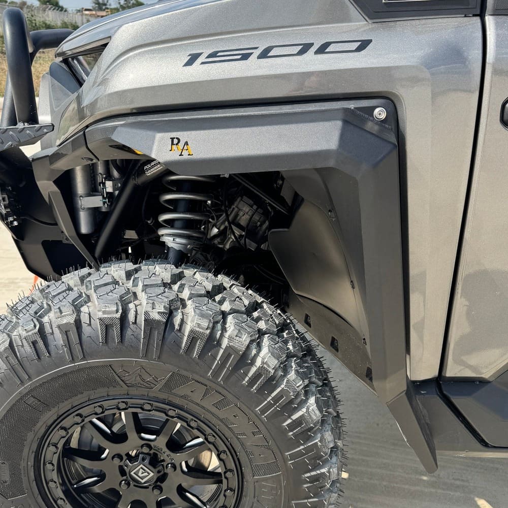 Ranch Armor Polaris Ranger XD 1500 Mud Flaps / Fender Flares - Front &