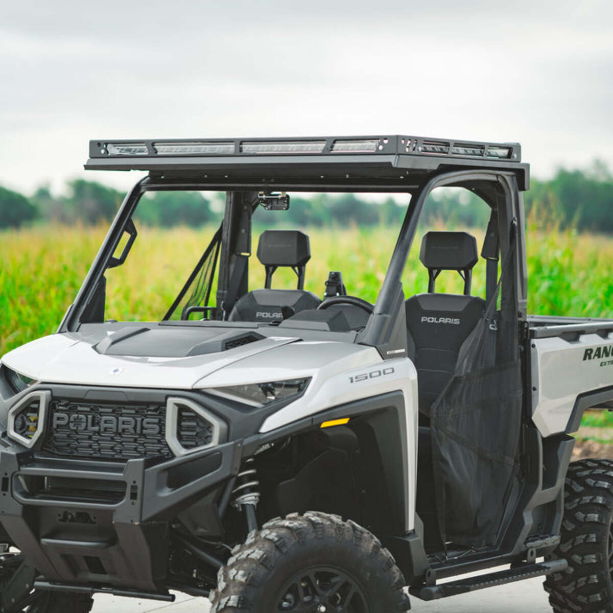 Ranch Armor Polaris Ranger XD 1500 Open Cab & Northstar Single Cab Metal Top