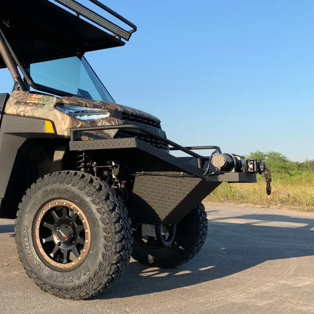Ranch Armor Polaris Ranger XP 1000 Front Rack Feeder Bumper