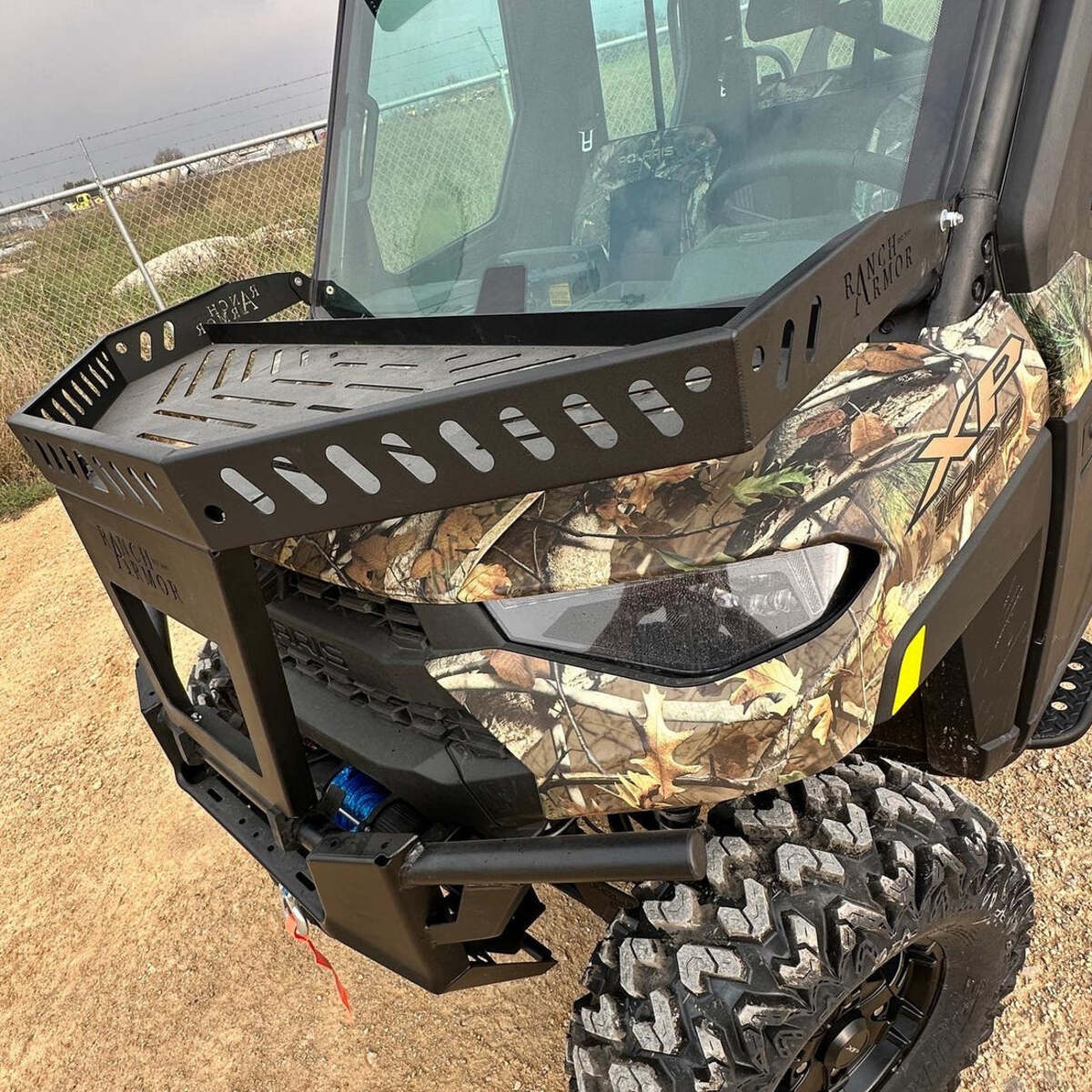 Ranch Armor Polaris Ranger XP 1000 Full Size/Front Hood Basket