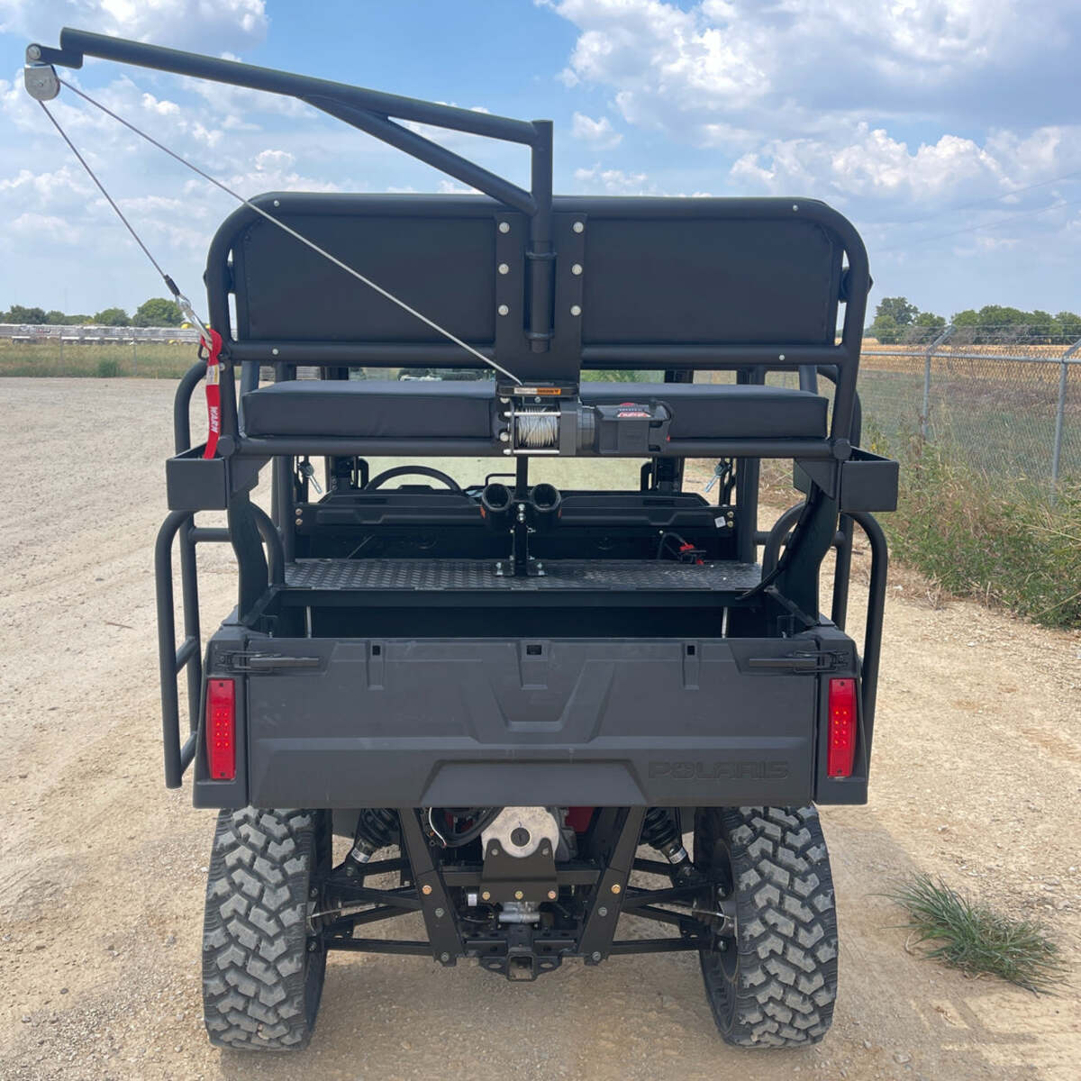 Ranch Armor Polaris Ranger Quick Connect Mid-Size Aluminum High Seat