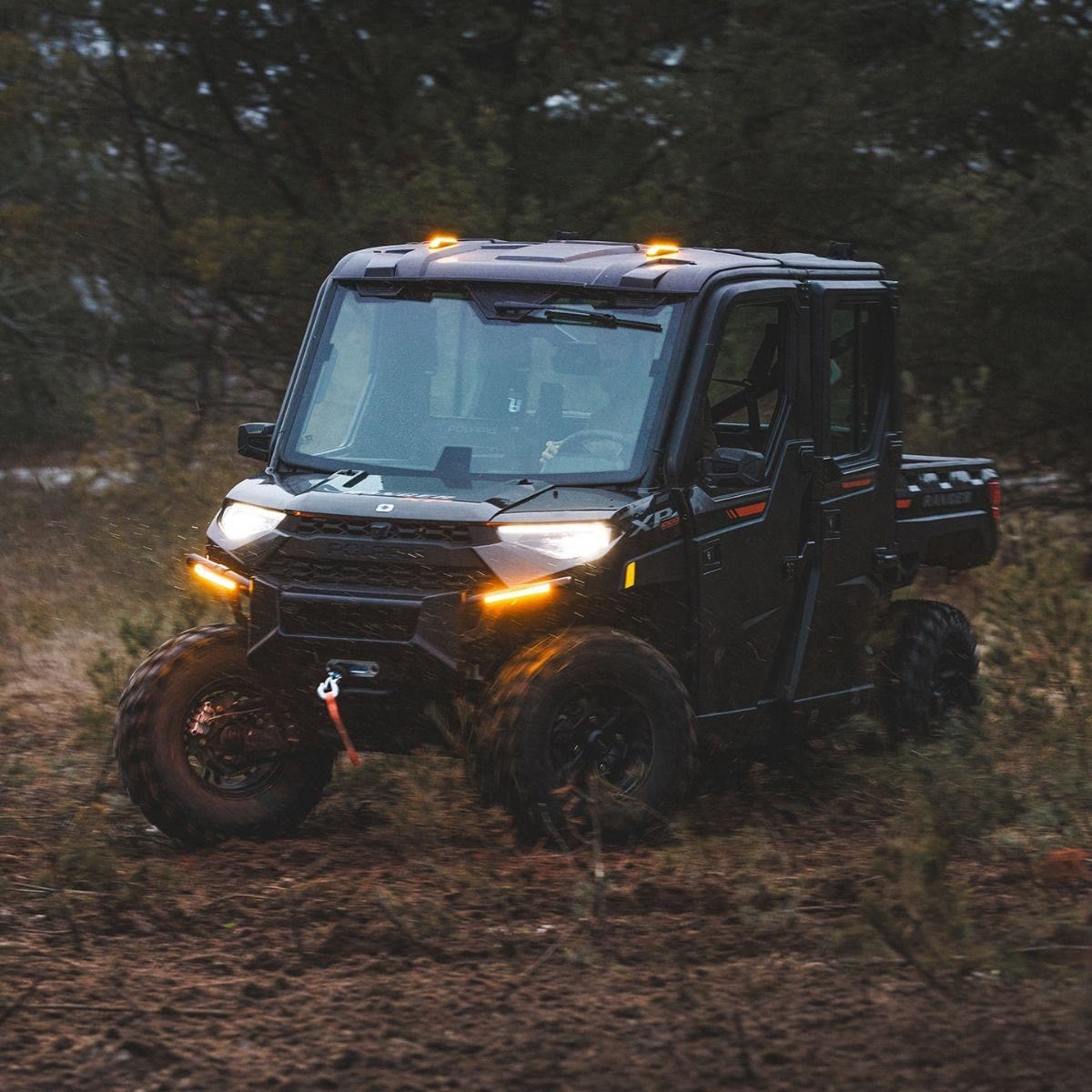 Ravek '17-'18 Polaris Ranger Plug & Play Apex Lights White Running Lights