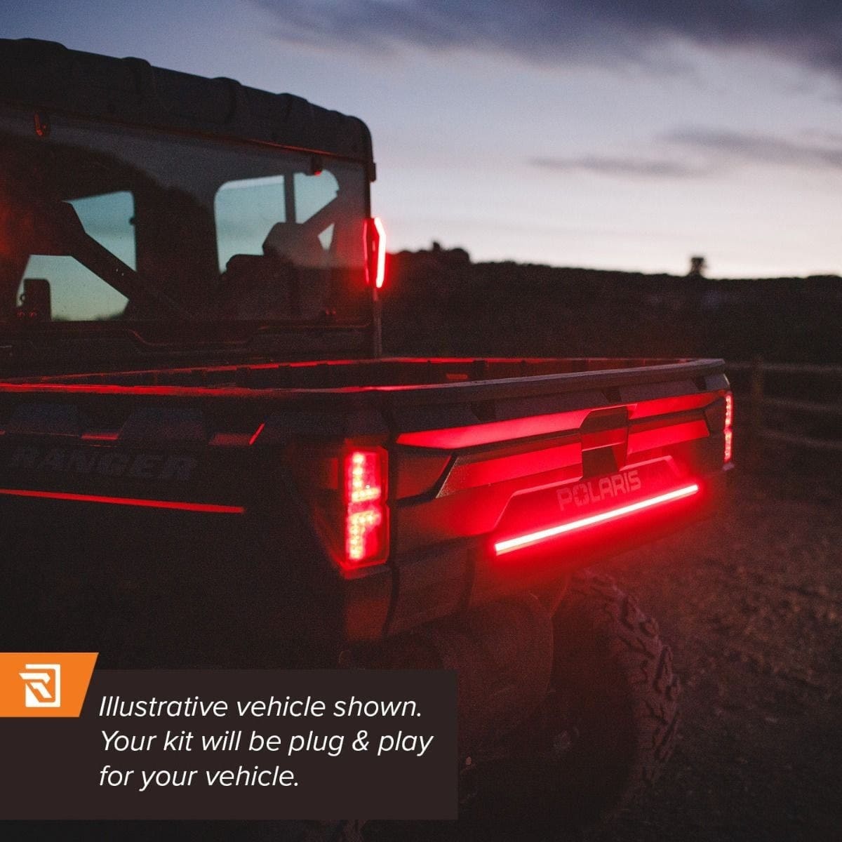 Ravek Kawasaki Mule Plug & Play Multi-Function UTV Tail Light