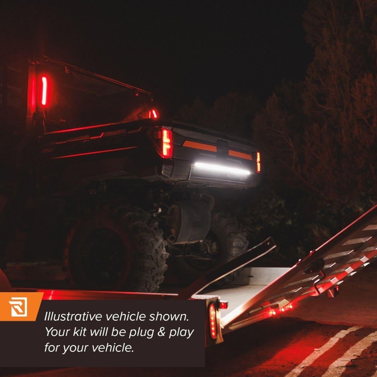 Ravek Kawasaki Mule Plug & Play Multi-Function UTV Tail Light