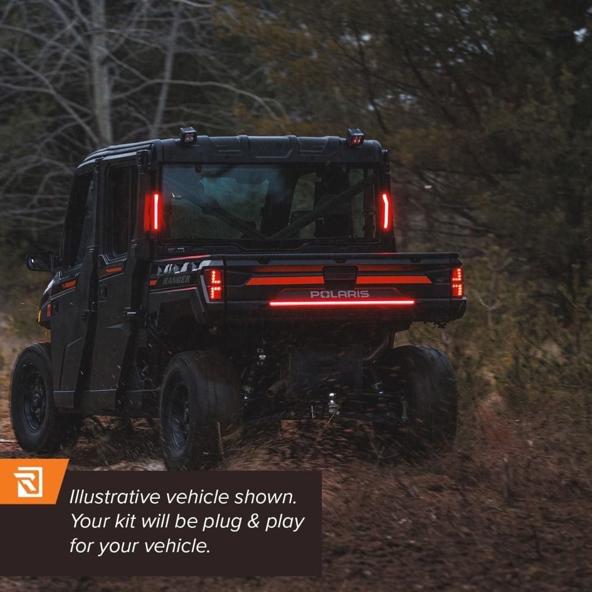 Ravek Kawasaki Mule Plug & Play Multi-Function UTV Tail Light