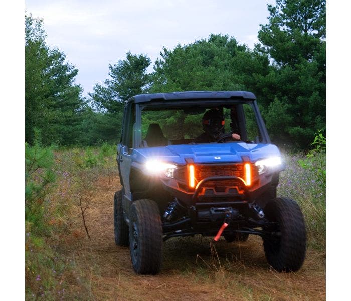 Ravek Polaris Xpedition Plug & Play Auto-Cancel UTV Turn Signal Kit with White Running Lights