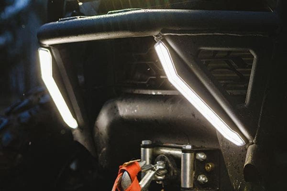 Ravek Yamaha Wolverine Plug & Play Apex Lights White Running Lights