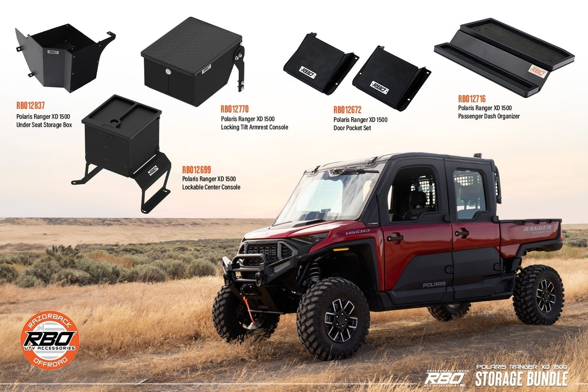 Razorback Off-Road 2 Door Ranger XD 1500 Storage Bundle