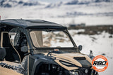 Razorback Offroad '20-'24 Yamaha Wolverine RMAX Folding Windshield