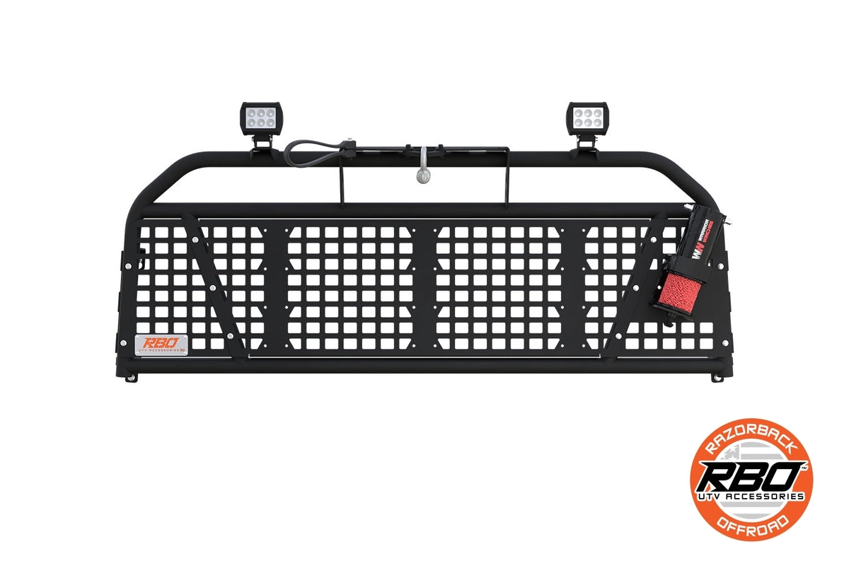 Razorback Offroad Polaris Ranger XD 1500 Sidepuller Winch Rack