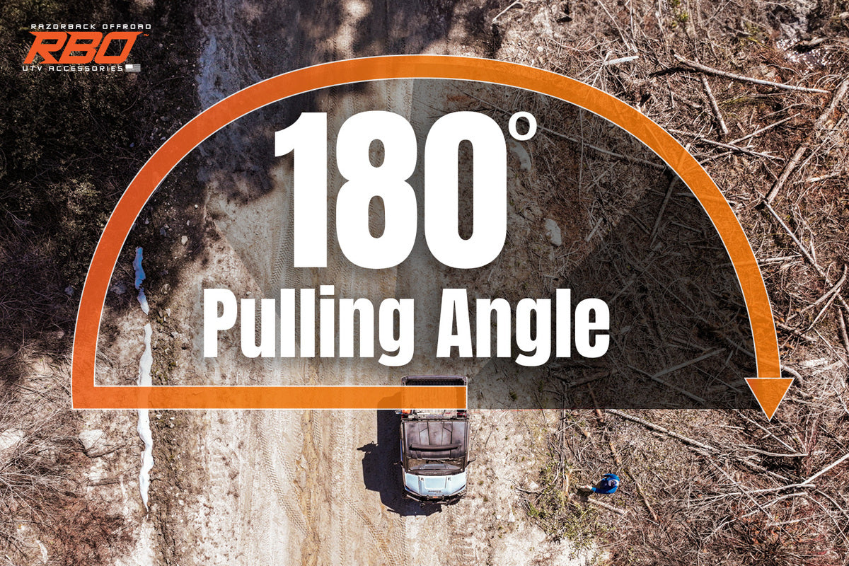 Razorback Offroad Polaris Ranger XD 1500 Sidepuller Winch Rack