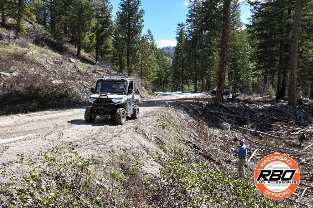 Razorback Offroad Polaris Ranger XP Side Puller Winch Rack