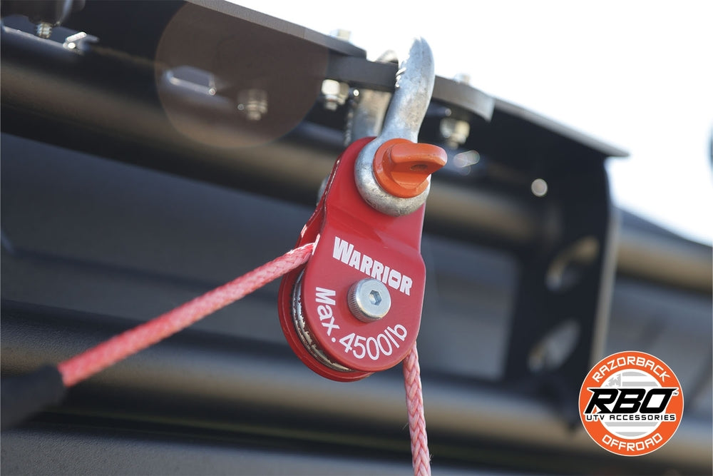 Razorback Offroad Polaris Ranger XP Side Puller Winch Rack