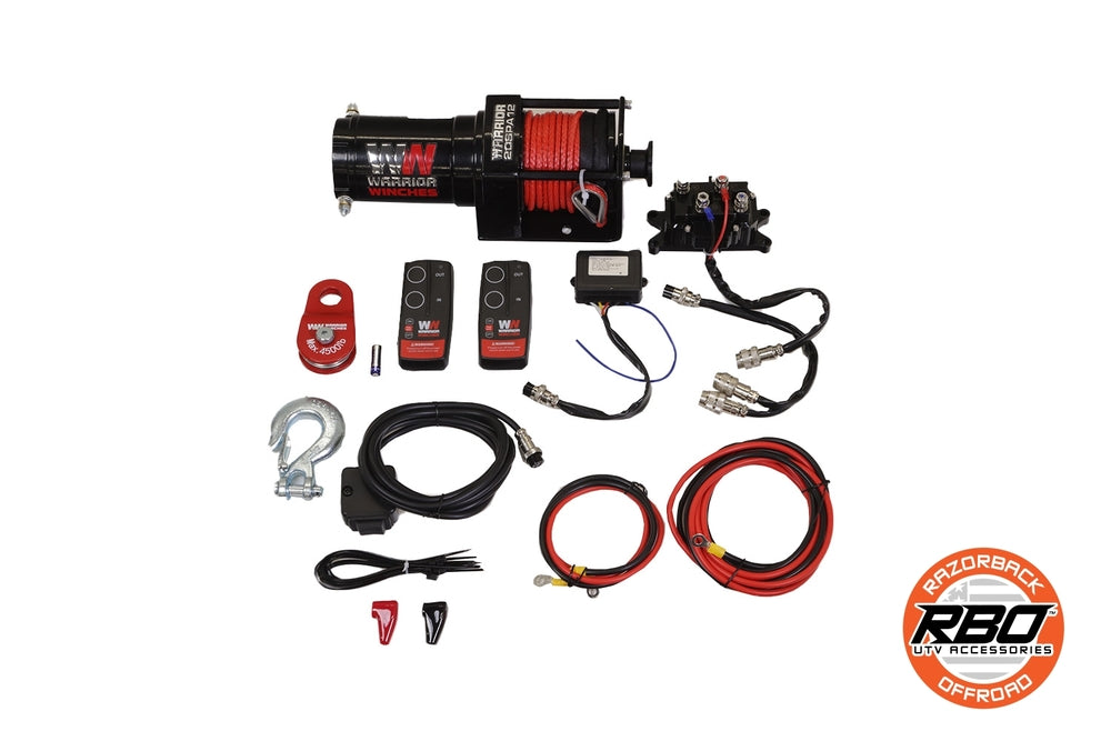 Razorback Offroad Polaris Ranger XP Side Puller Winch Rack