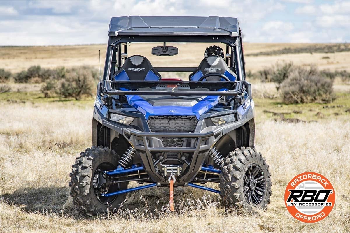 Razorback Offroad '16-'23 Polaris General Folding Front Windshield