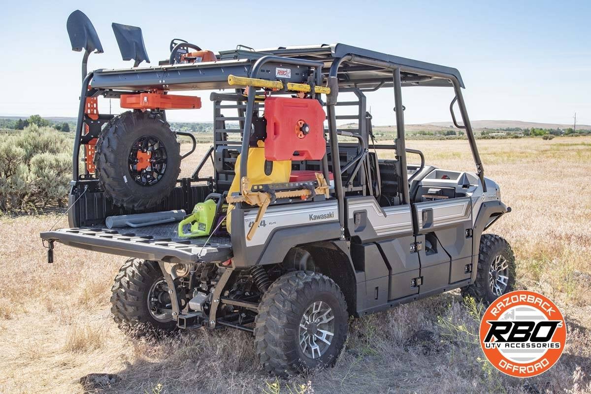 Razorback Offroad '15-'23 Kawasaki Mule Pro XT Utility Cargo Rack