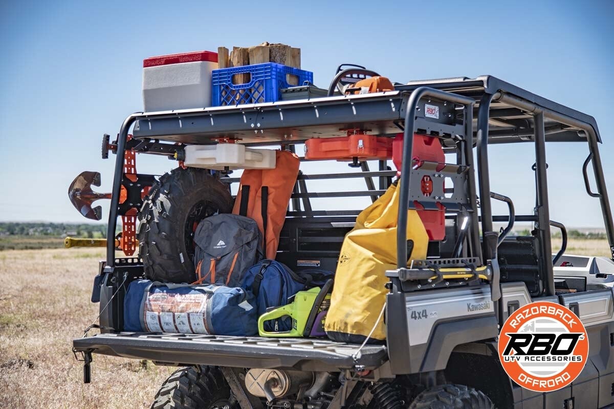 Razorback Offroad '15-'23 Kawasaki Mule Pro XT Utility Cargo Rack