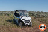 Razorback Offroad '21-'23 Ultimate Polaris RZR Trail Fixed Glass Vented Windshield