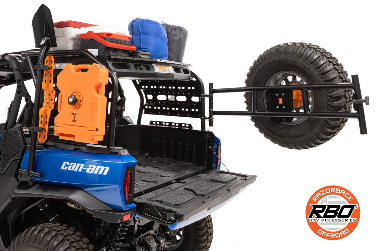 【レア品】Rodehberg/Commander 1 Razorback Offroad Can-Am Commander Expedition Rack - 2 Doors