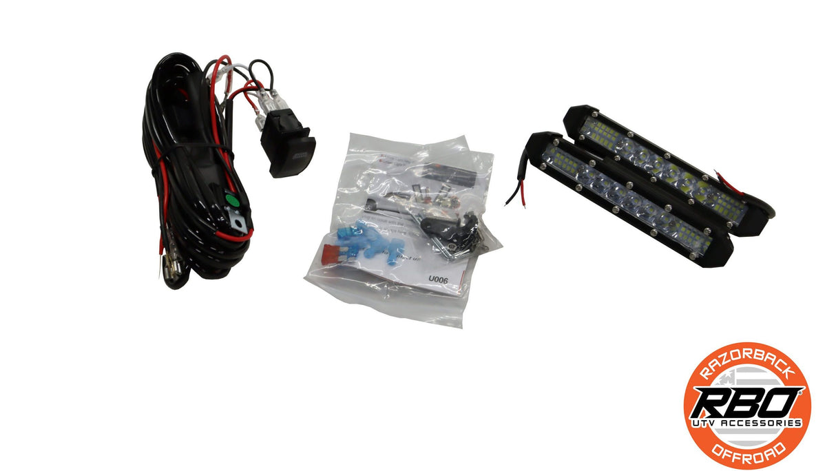 Razorback Offroad CF Moto U10 Sidepuller Winch Rack