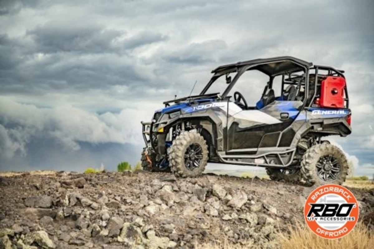 Razorback Offroad Polaris General 1000 Rock Sliders