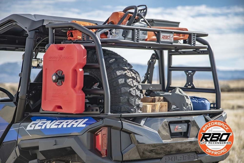 Razorback Offroad Polaris General 1000 Spare Tire Mount