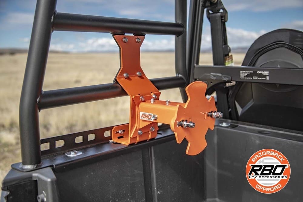 Razorback Offroad Polaris General 1000 Spare Tire Mount