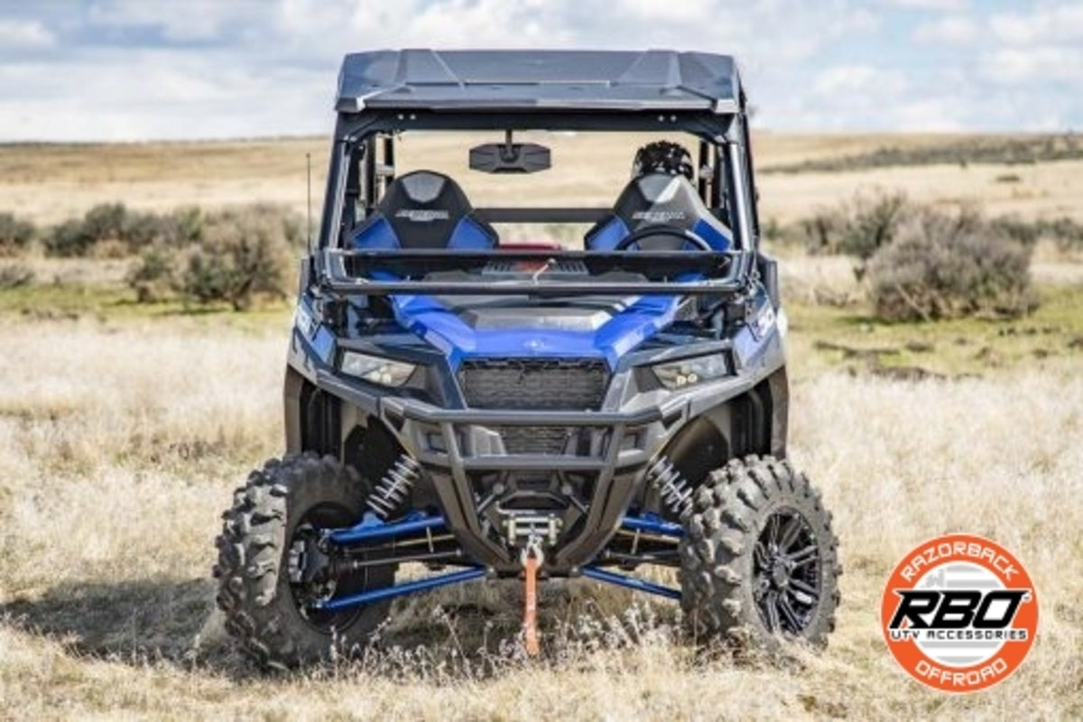 Razorback Offroad Polaris General Folding Front Windshield