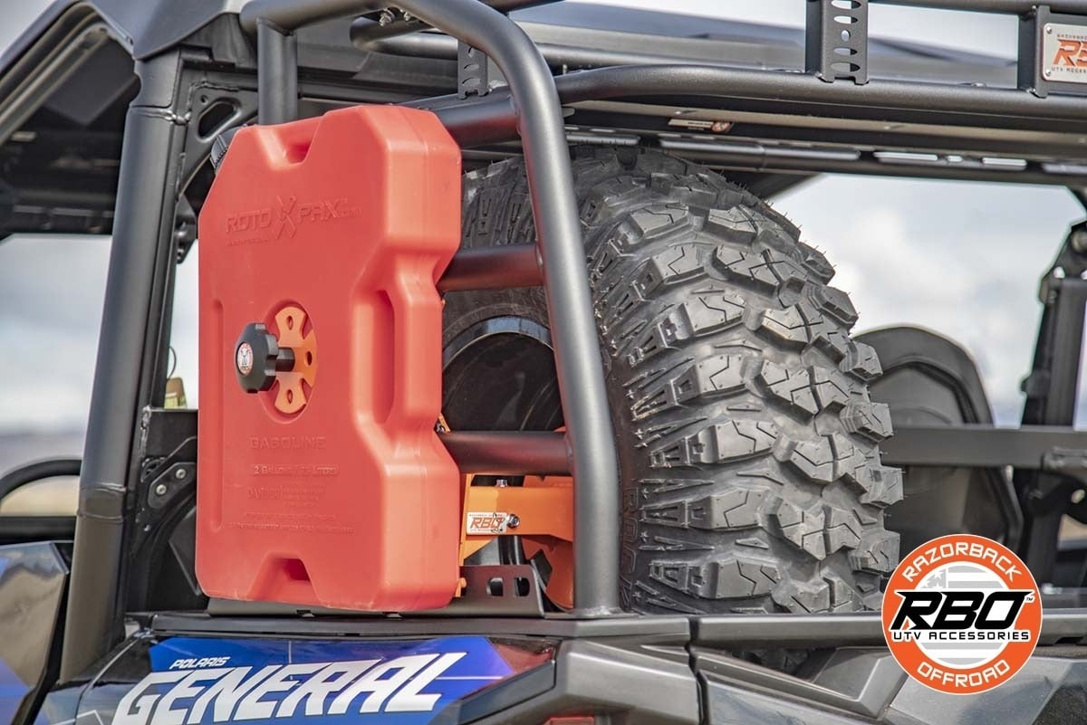 Razorback Offroad Polaris General Spare Tire Mount