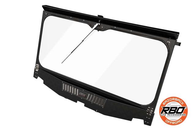 Razorback Offroad Polaris Glass Folding Windshield