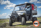 Razorback Offroad Polaris Glass Folding Windshield