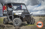Razorback Offroad Polaris Glass Folding Windshield