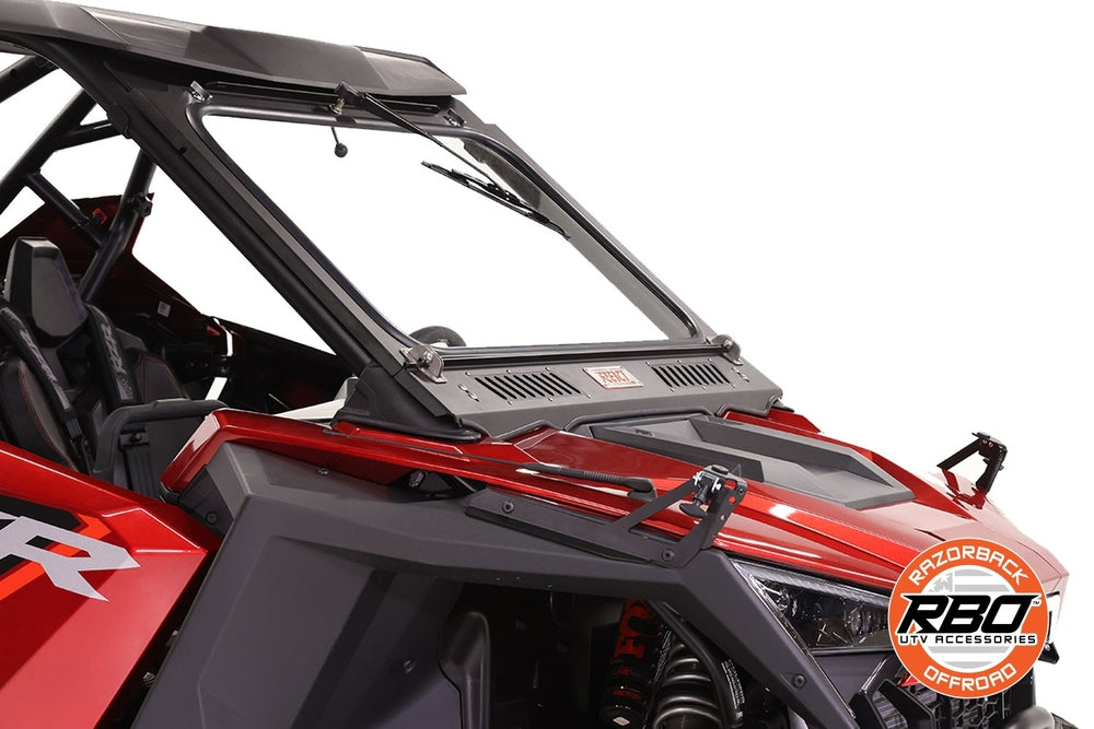 Razorback Offroad Polaris RZR Pro XP Front Folding Windshield