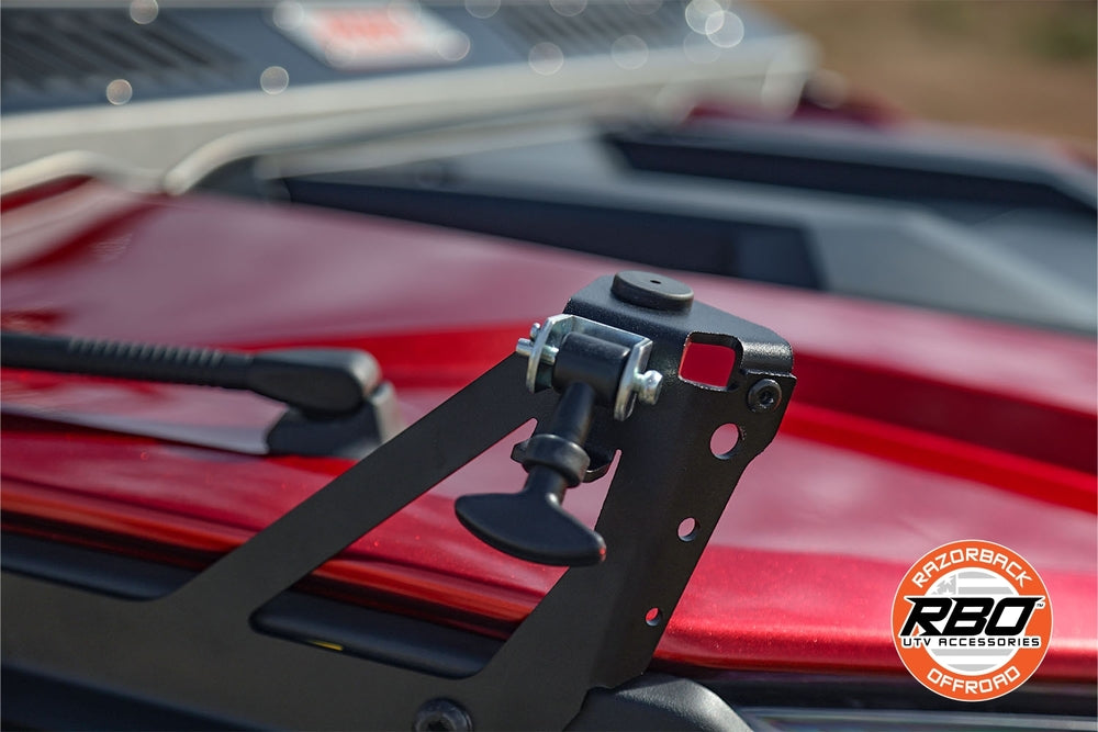 Razorback Offroad Polaris RZR Pro XP Front Folding Windshield