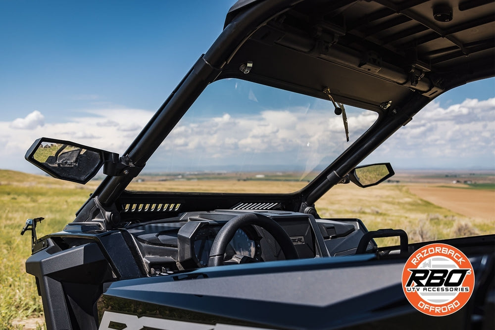 Razorback Offroad Polaris RZR Pro XP Front Folding Windshield