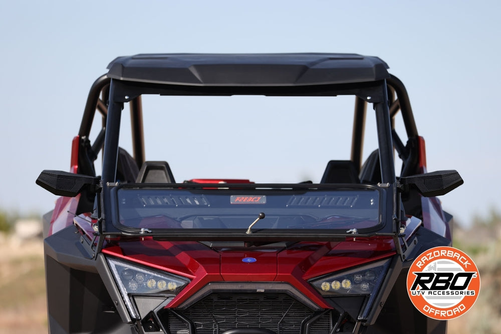 Razorback Offroad Polaris RZR Pro XP Front Folding Windshield