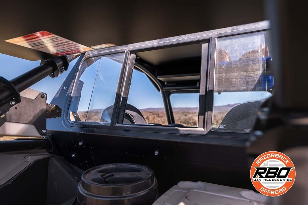 Razorback Offroad Polaris RZR Trail Machines Ultimate Rear Sliding Window