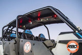 Razorback Offroad Polaris RZR Turbo S 3/4" Mini Red LED Light
