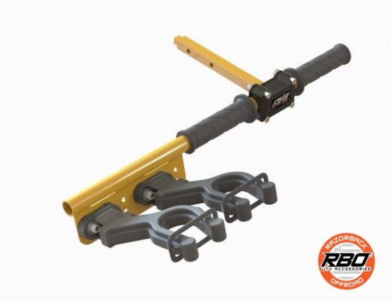 Razorback Offroad Polaris RZR Ultimate Gun Rack/Grab Handle & Lug Wrench