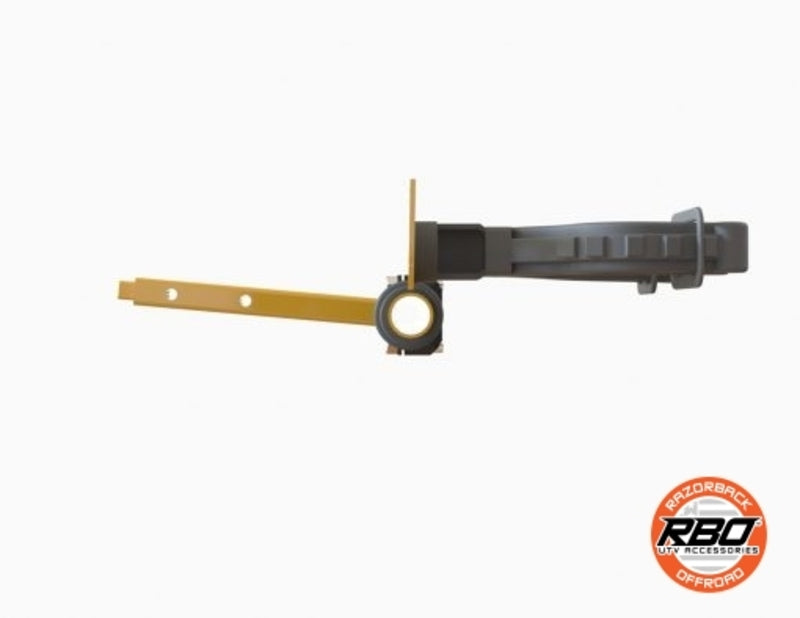 Razorback Offroad Polaris RZR Ultimate Gun Rack/Grab Handle & Lug Wrench