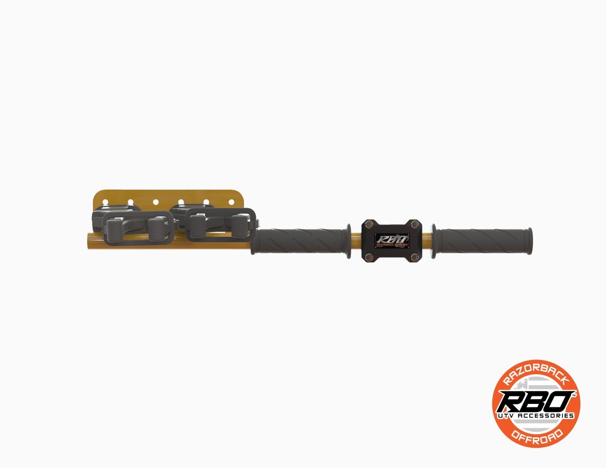 Razorback Offroad Polaris RZR Ultimate Gun Rack/Grab Handle/Lug Wrench