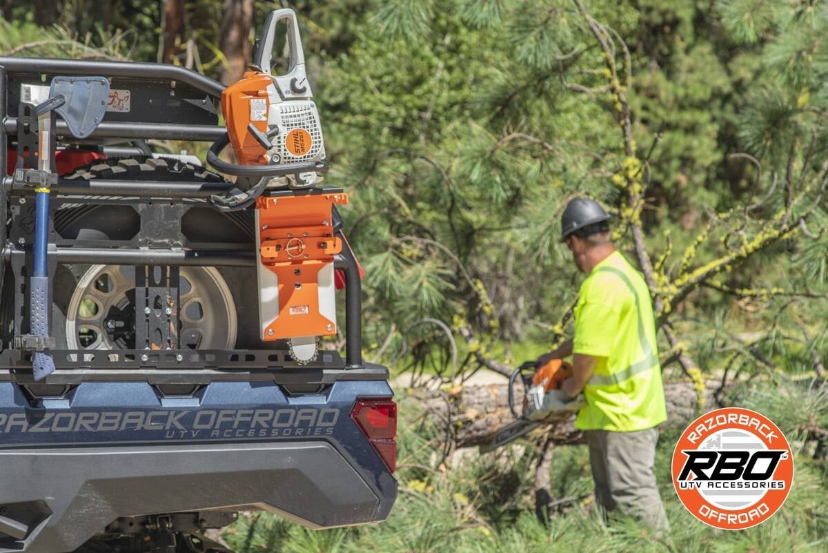 Razorback Offroad RBO “It Fits” Chainsaw Mount