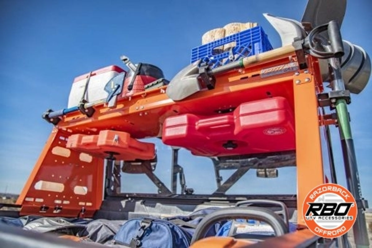 Razorback Offroad Tracker 800SX Rear Storage Rack