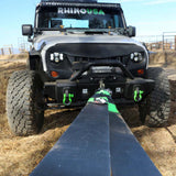 Rhino USA 20' Tow Strap & Shackle Hitch Receiver Combo