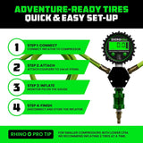 Rhino USA 4-Wheel Tire Inflation/Deflation System