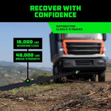 Rhino USA 6" x 30' Ultimate Recovery Tow Strap