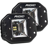 Rigid 3" Radiance+ RGBW Flush Mounts Pod Light - Pair