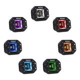Rigid 3" Radiance+ RGBW Flush Mounts Pod Light - Pair
